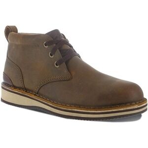 Rockport Works Men's Steel Toe Chukka Work Boot Brown in 7.5 - RK2801